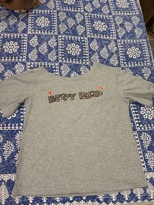 Betty Boop "Be Happy" Graphic Tee