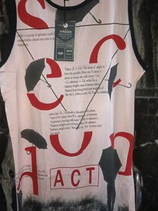 Men's Graphic Print Sleeveless Tee