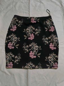 Floral Mini Skirt