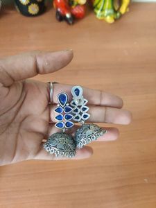 Oxidised Earrings