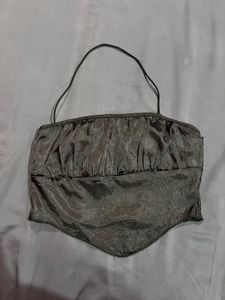 Chic Ruched Halter Top