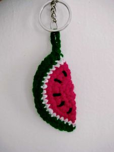 Cute Watermelon Keychain