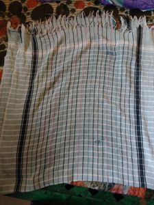 Classic Plaid Saree