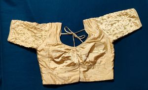 Golden colour Designer Blouse.