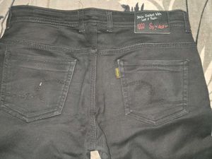 Classic Black Denim Jeans
