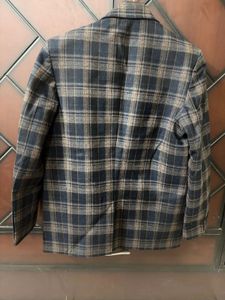 Men's Plaid Blazer