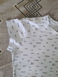 Cute Blue Graphic T-Shirt
