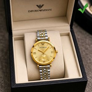 EMPORIO ARMANI LADIES WATCH WITH EARRINGS SET AT S