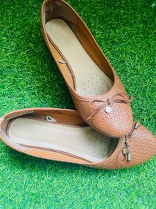Classic Brown Ballerina Flats