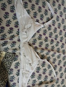 Comfortable White Bra