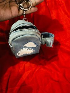 Cute Cloud Keychain Pouch
