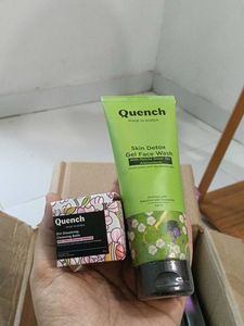 Quench Skin Detox Gel Face Wash & Cleansing Balm