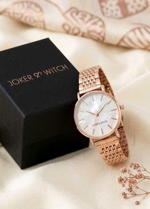 JOKER & WITCH Rose Gold Watch