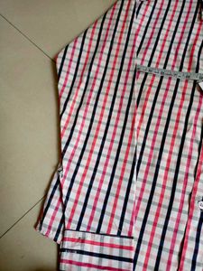 Suzuki Men's Red Checkered Shirt