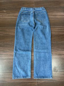 Wide Leg Denim Jeans