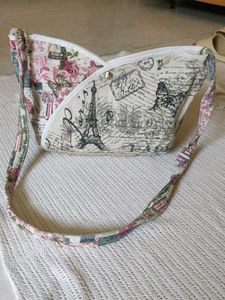 Paris Themed Shoulder Bag