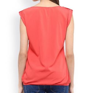 Pannkh Pink XL Crepe Top