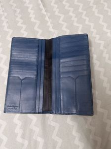Authentic Salvatore Ferragamo Gancini long wallet