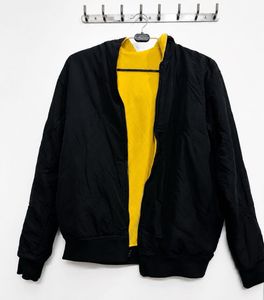 Reversible Bomber Hoddie Jacket 2 in 1