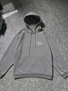 Grey Stussy Hoodie