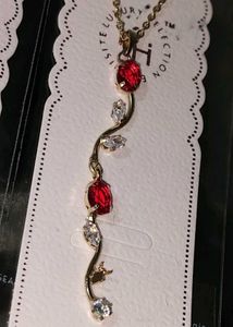 Elegant Gemstone Pendant Necklace Set