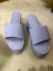 Lavender Platform Heels Or Wedges