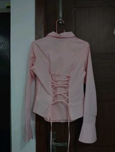 Baby Pink Office Shirt 💖✨