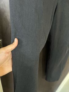 Dark Grey Wide Leg Pants