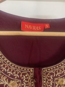 Elegant Embroidered Kurta with dupatta