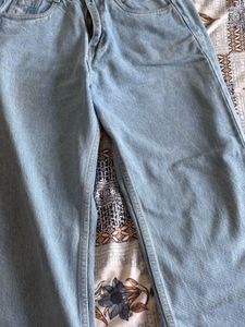 Light Wash Wide Leg Jeans