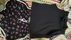 Cute Cherry Print Pajama Set