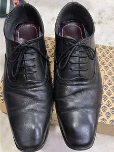 Men's Black Leather Formal Shoes