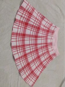 plaid pleated skirt 🍒