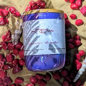 SRIDA Lavender Wonder Soy Wax Candle