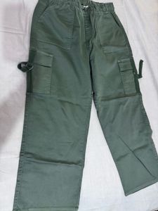Olive Green Cargo Pants