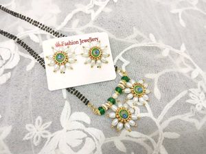 Elegant Peacock Pearl Jewelry Set