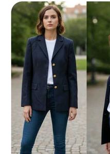 Navy Blue Business Blazer