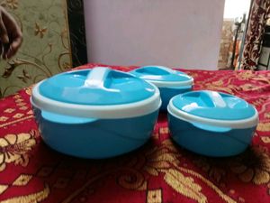 BRANDED NEW CELLO SAPPHIRE CASSEROLE COMBO OF 3