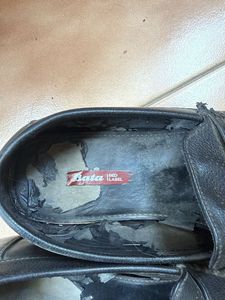 Bata Black Loafer Shoes