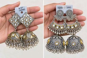 Exquisite Jhumka Earrings Set 2 se
