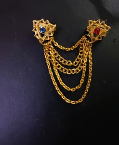 Collar Pinup 'Bejeweled Stars' In Gold