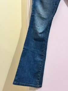 Women's Blue Flare Jeans