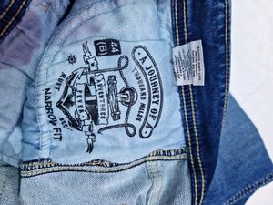 wrangler Blue Denim Jeans for men