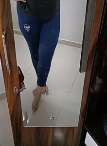 Women's Blue HBX track pant