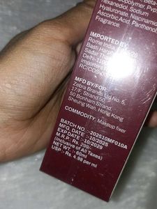 Mars Seal The Deal Makeup Fixer