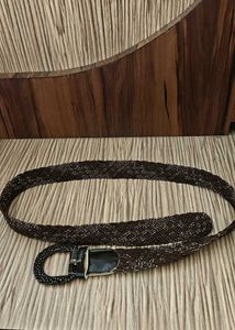 Striped Canvas Belt
