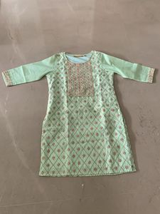 Pastel  Green  Kurta