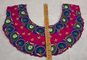 Stunning Embroidered  Neckline patch