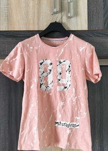 Typography Printed Woman T Shirt