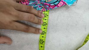 Vibrant Geometric Print Bikini Bottom